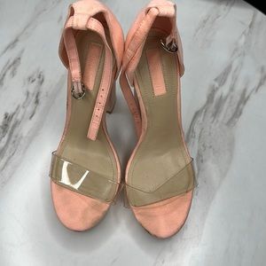 Peachy Pink Heels | Size 6 | Forever 21